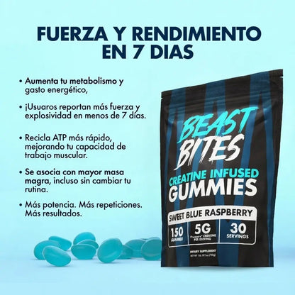 Creatina Gomitas Beast Bites