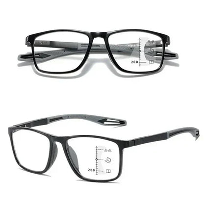 Gafas TR90 2 en 1 — Visión de Cerca + Visión de Lejos