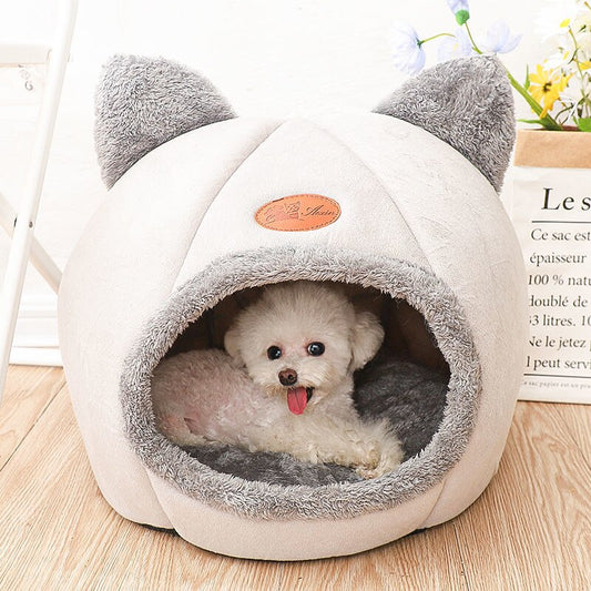 Cama Toca Anti Ansiedade para Cachorro e Gato Macia CozyDen