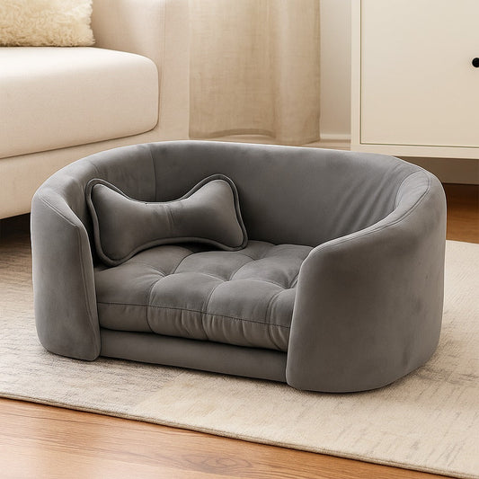 Cama Sofá Premium com Encosto para Cachorro e Gato ForPatas