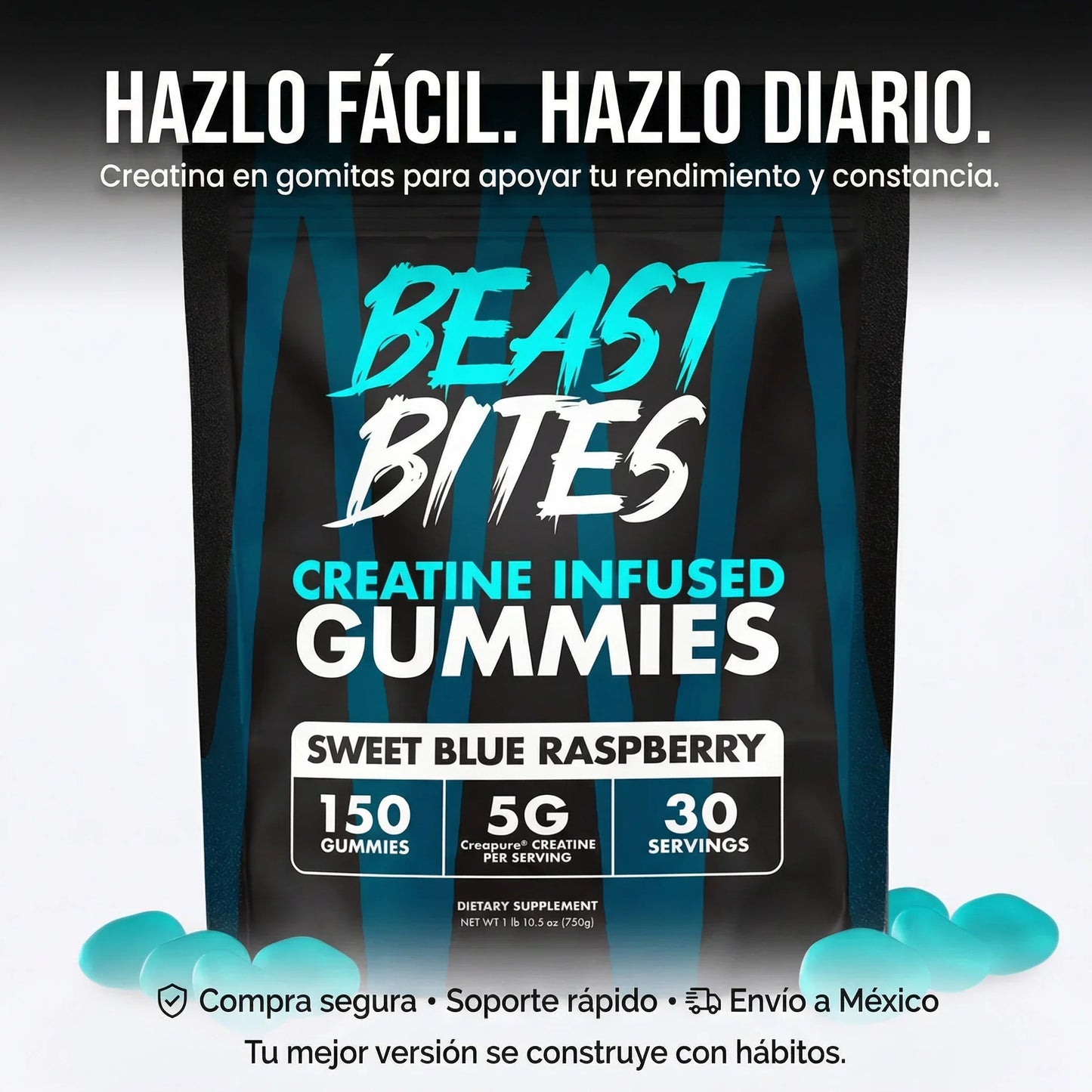 Creatina Gomitas Beast Bites