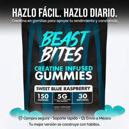 Creatina Gomitas Beast Bites